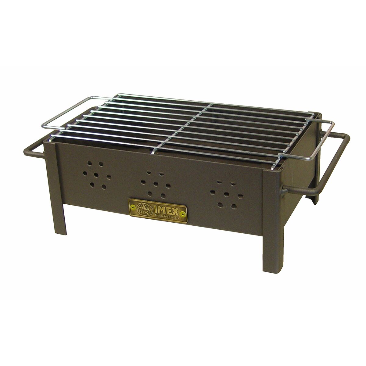 Barbecue Imex El Zorro Centrotavolo Grill Carbone Nero Metallo 31 X 21 X 14 cm