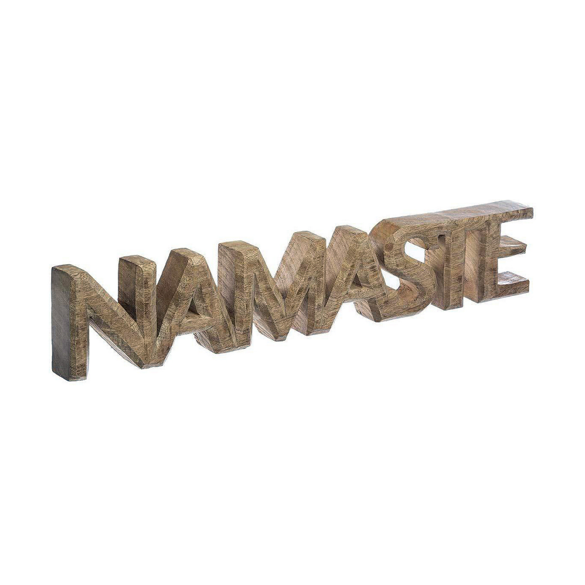 Statua Decorativa Atmosphera Namaste Legno Di Mango (54 X 3,5 X 10 Cm)