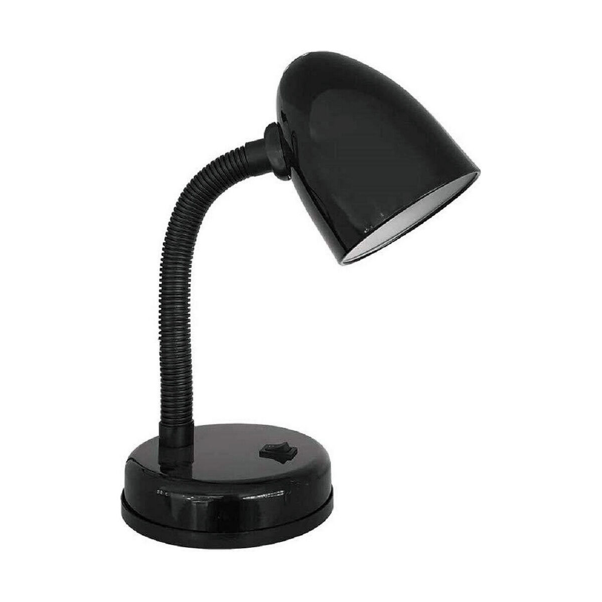 Lampada Da Scrivania Edm 30255 Amsterdam Nero Metallo 60 W 13 X 34 Cm E27 Flexo/lampada Da Scrivania