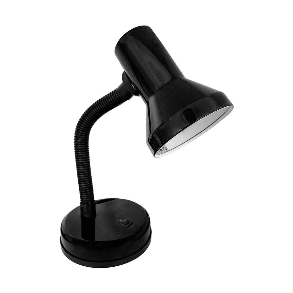 Lampada Da Scrivania Edm 30250 London Nero Metallo 60 W 12,5 X 20 Cm E27 Flexo/lampada Da Scrivania (1 Unità)