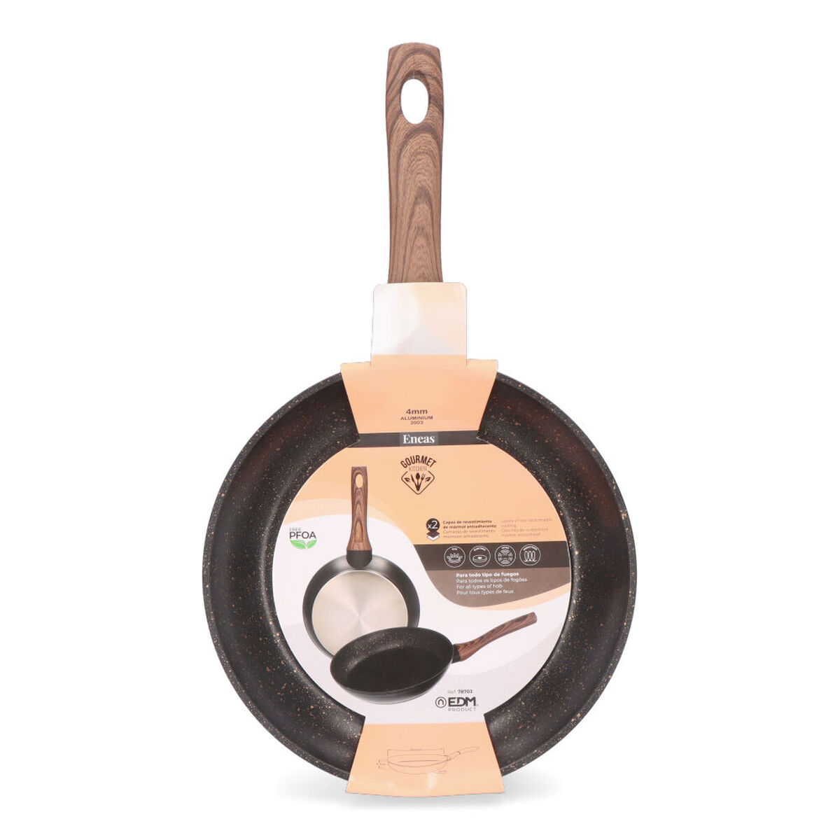 Padella Antiaderente Edm Eneas Ø 22 cm - Image 3