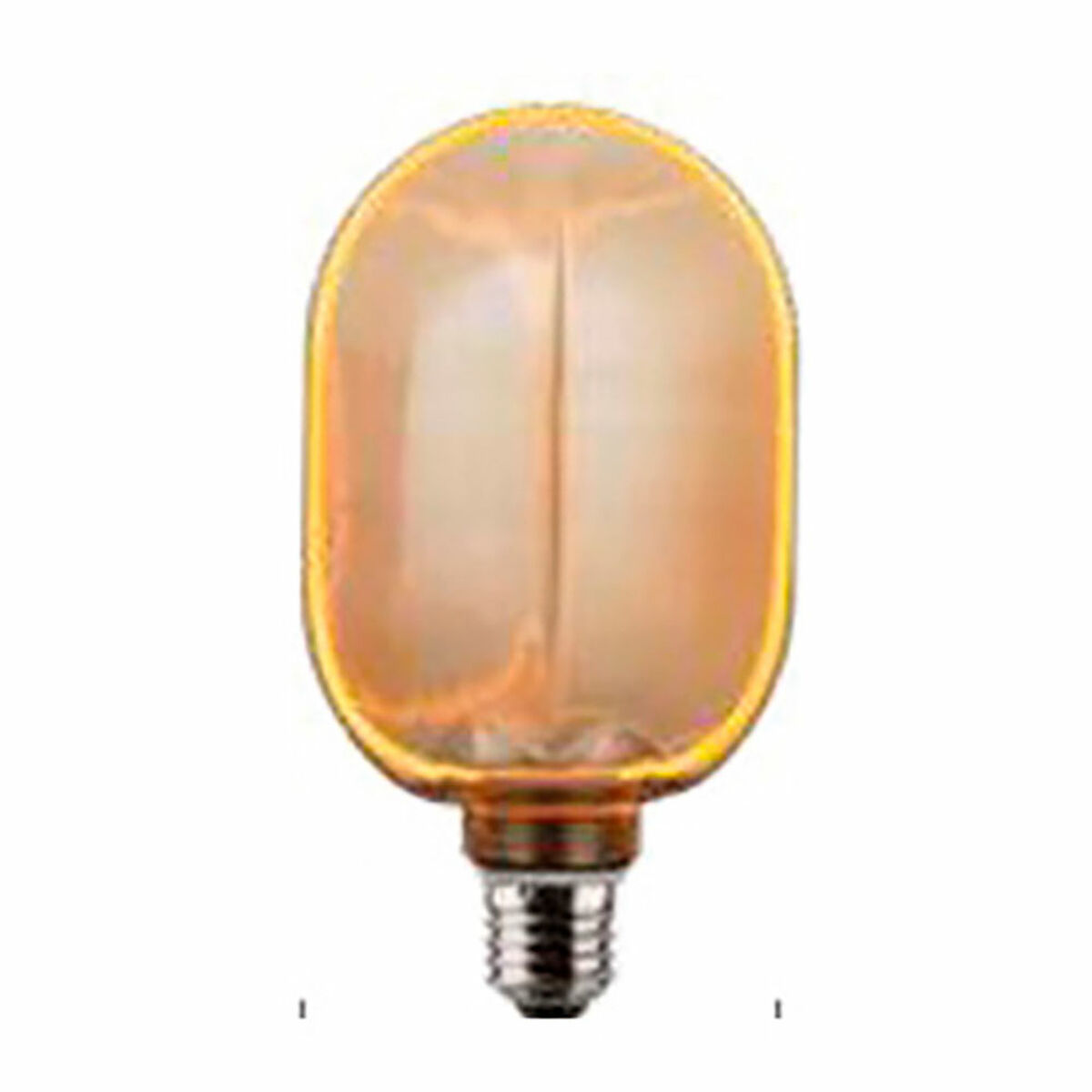 Lampadina Led Fbright G100 4 W E27 220 Lm Dorato Decorativa (1800 k)