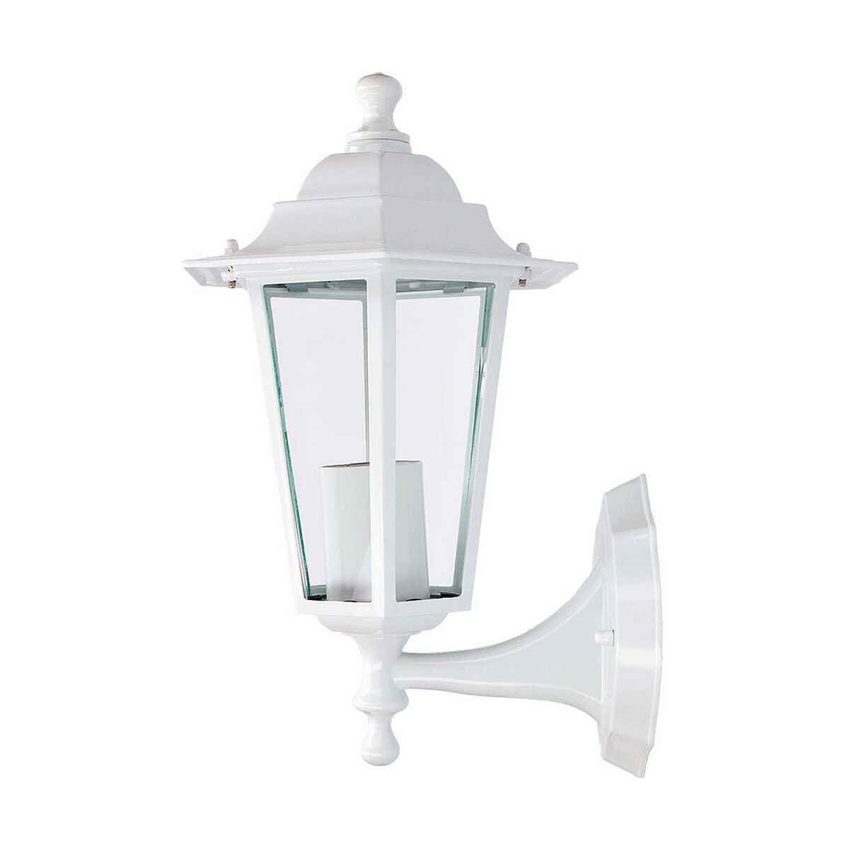 Lanterna Edm 73402 Zurich Bianco 60 W E27 19,5 X 21 X 32 Cm Alluminio