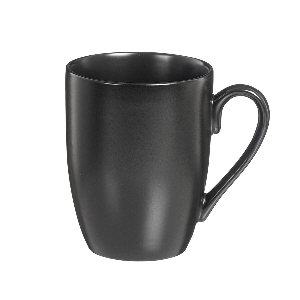 Set Di 6 Tazze Caison Yumei Nero Porcellana 350 Ml 6 Unità