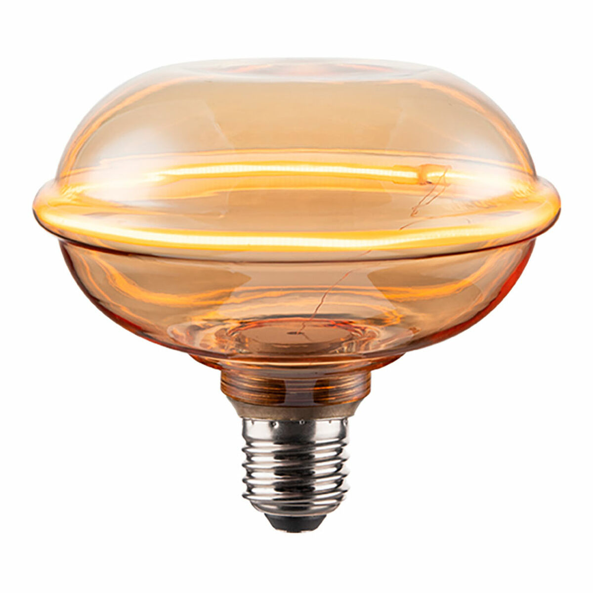 Lampadina Led Fbright Ufo Ambra 4 W E27 280 Lm Ø 13 X 12,1 Cm Decorativa (1800 k)