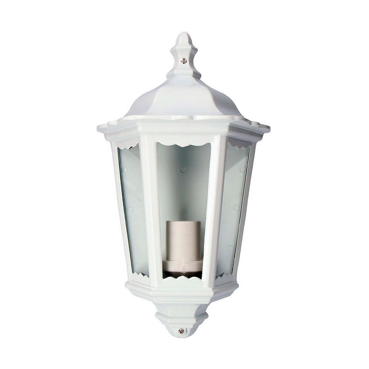 Applique Da Parete Edm 73205 Milan Bianco 100 W E27