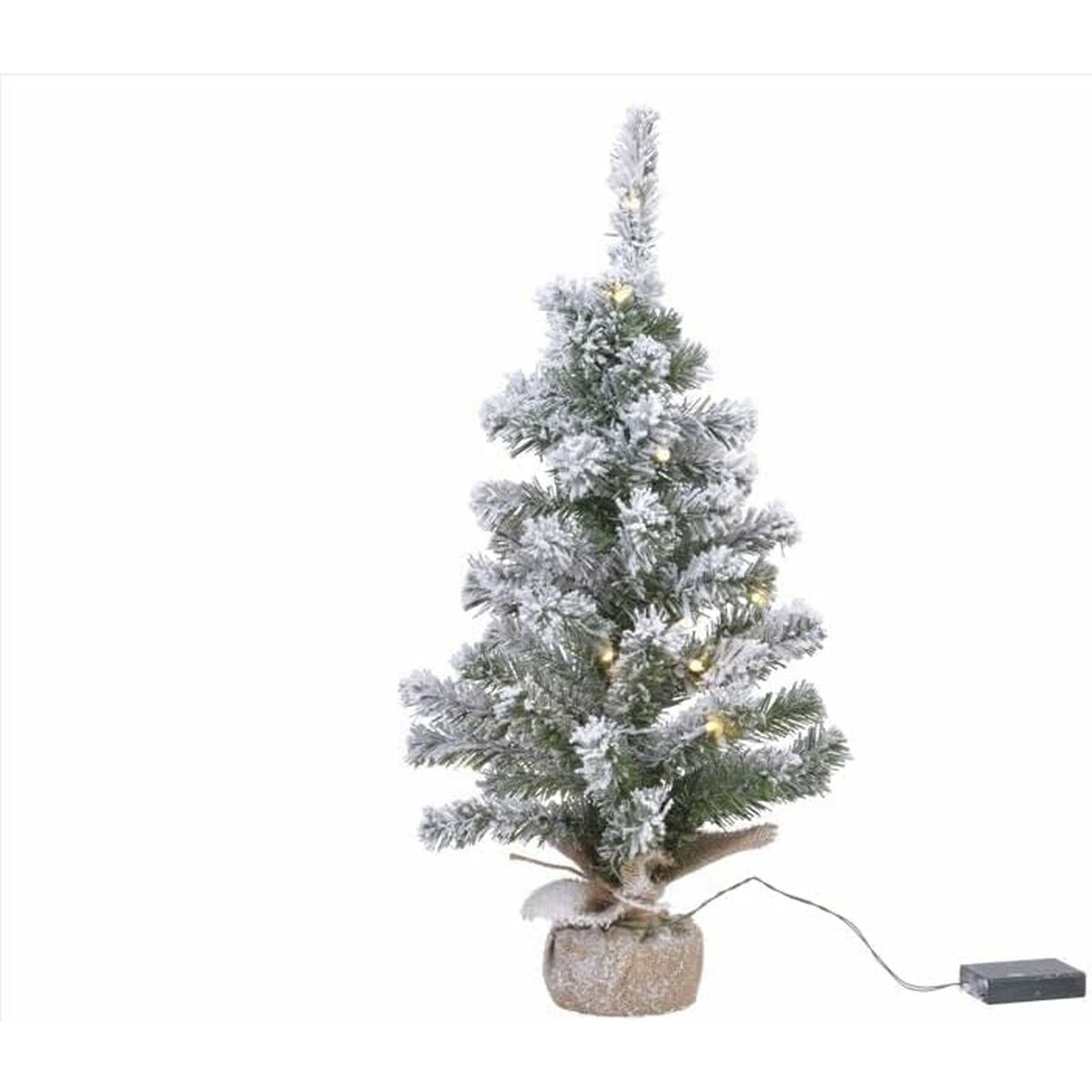 Albero Di Natale Lumineo Imperial Nevoso Ø 36 X 60 Cm Mini Microled