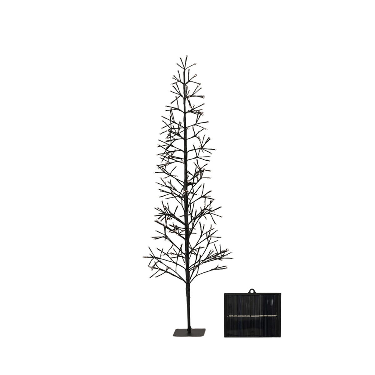 Albero Di Natale Lumineo Nero Microled