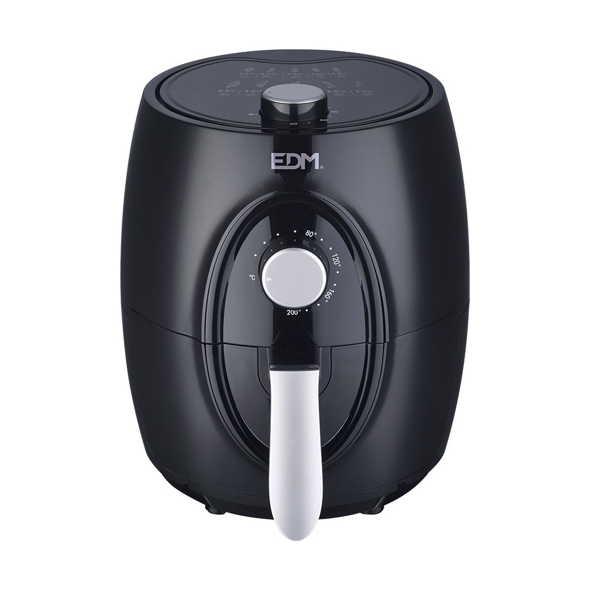 Friggitrice Ad Aria Edm 07654 1400 W 3,6 L Multicolore