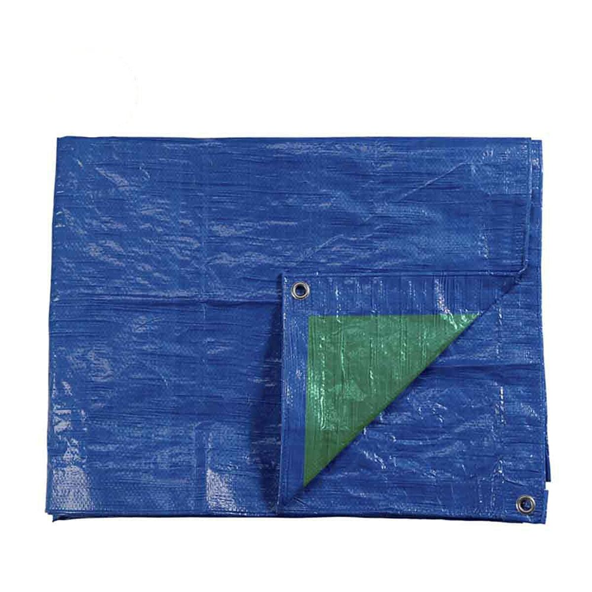 Tenda Edm 74993 Azzurro Verde Blu/verde Polietilene 4 X 6 M DoublE-Face