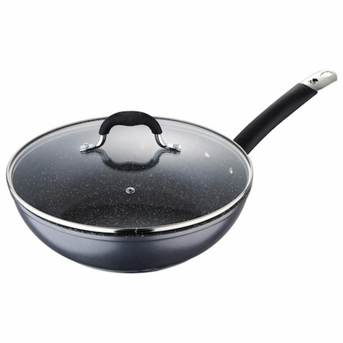 Padella Wok Masterpro Grigio Alluminio Alluminio Forgiato (ø 28 Cm)
