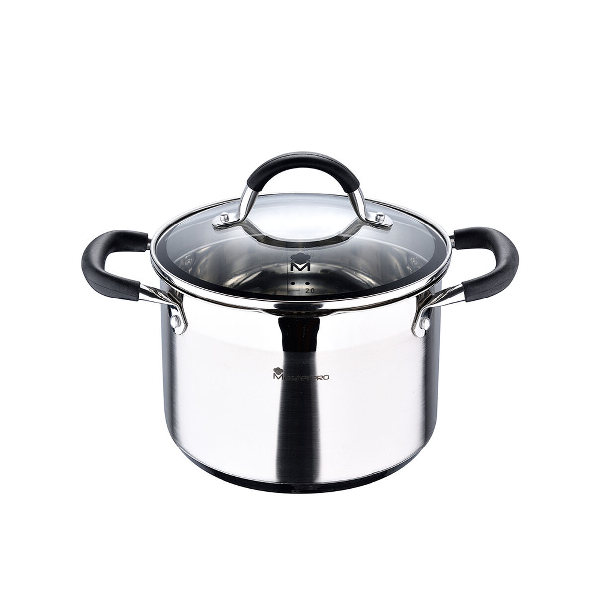Pentola A Cottura Lenta Masterpro BgmP-1505-Bk Acciaio Inossidabile 4 L 10 L