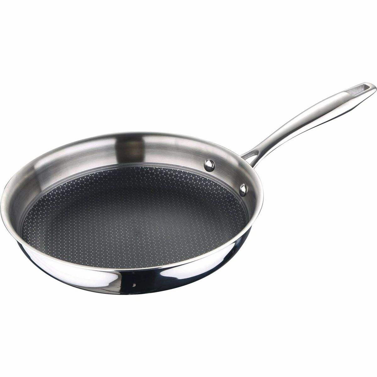 Padella Masterpro BgmP-1632 Ø 28 Cm Argentato Acciaio Inossidabile - Image 3