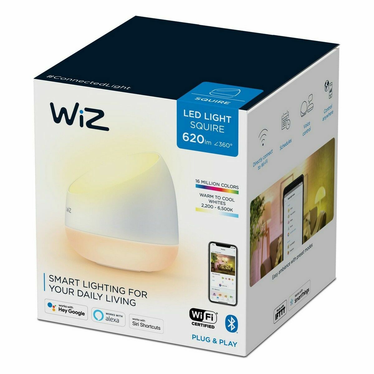 Lampada Da Tavolo Wiz Squire 9 W