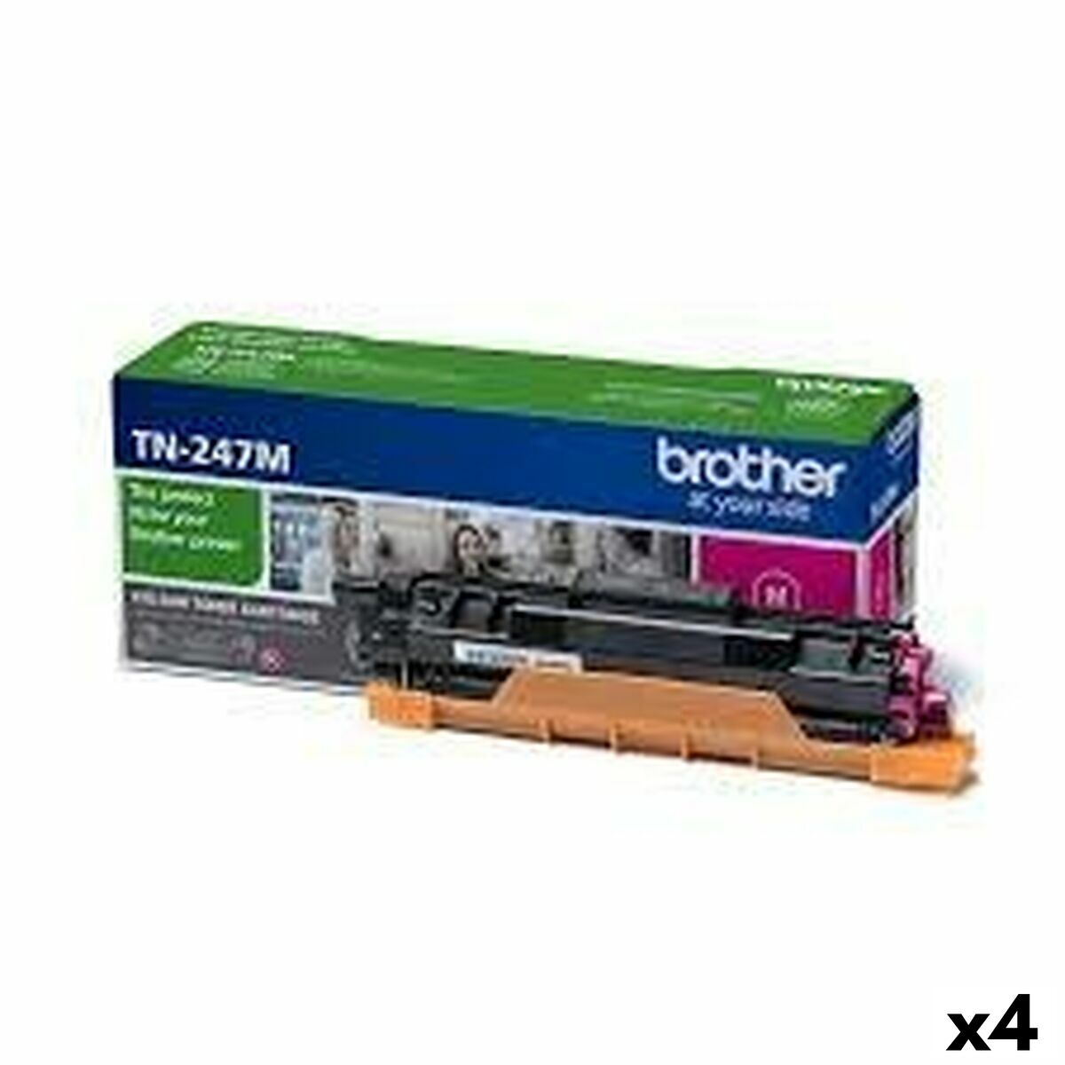 Toner Brother Hll Magenta (4 Unità)