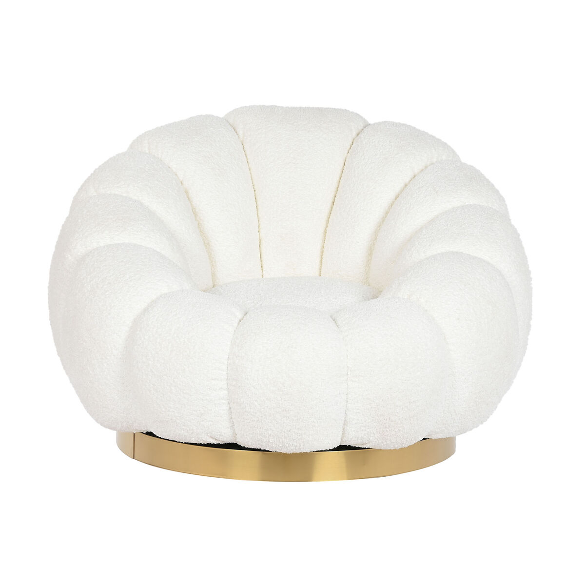 Poltrona Home Esprit Bianco Metallo 98 X 97 X 69 cm