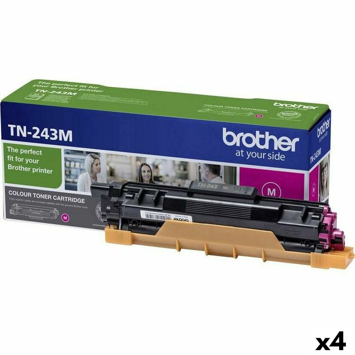 Toner Originale Brother Hll3210cw Magenta (4 Unità)