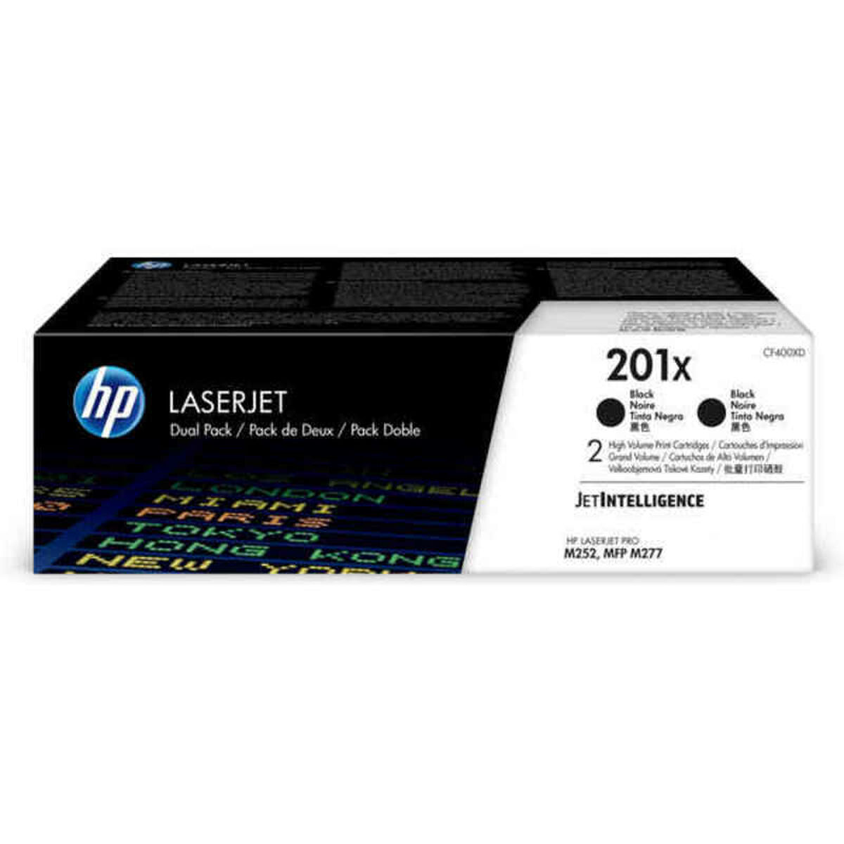 Toner Originale Hp 201x Nero (2 Unità)