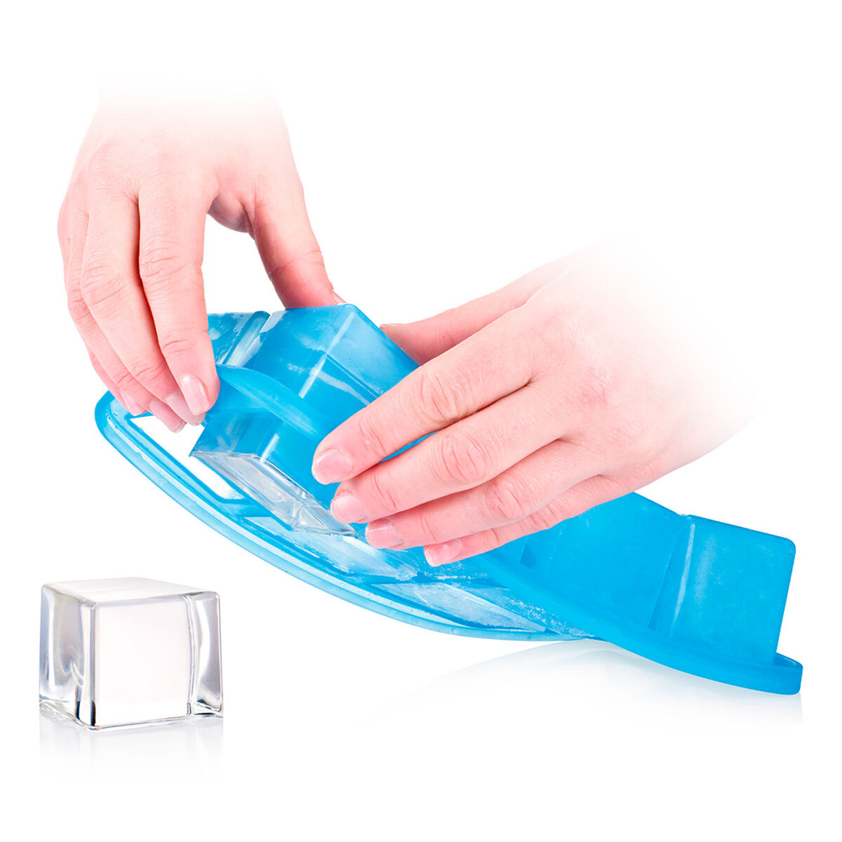 Formina Per Cubetti Di Ghiaccio Tescoma Mydrink Cubos Xxl Silicone - Image 4