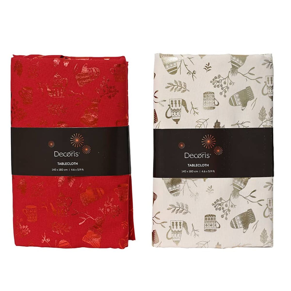 Tovaglia Decoris Natale 140 X 180 cm