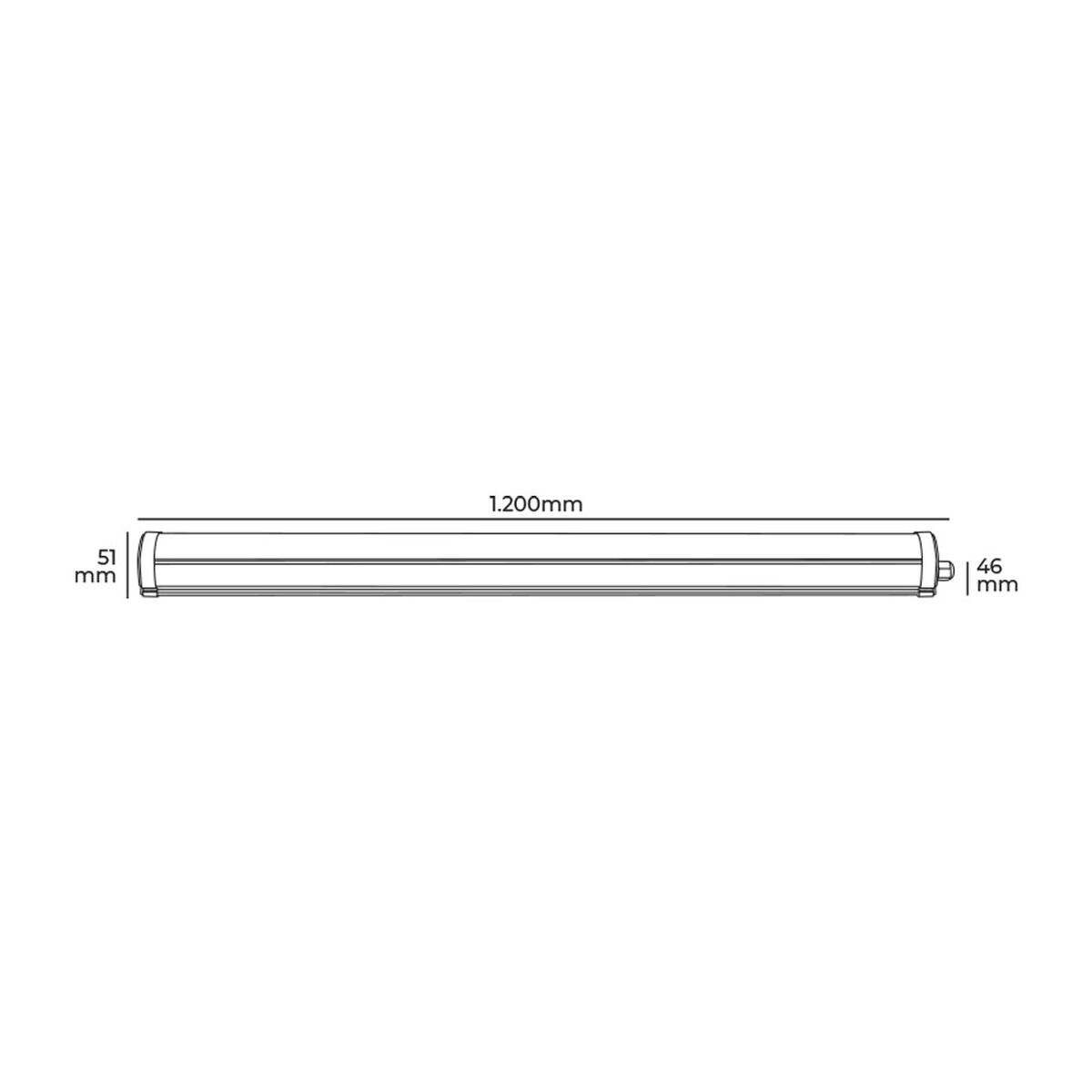 Striscia Led Edm 31404 36 W Luce Led (4000 k) - Image 4