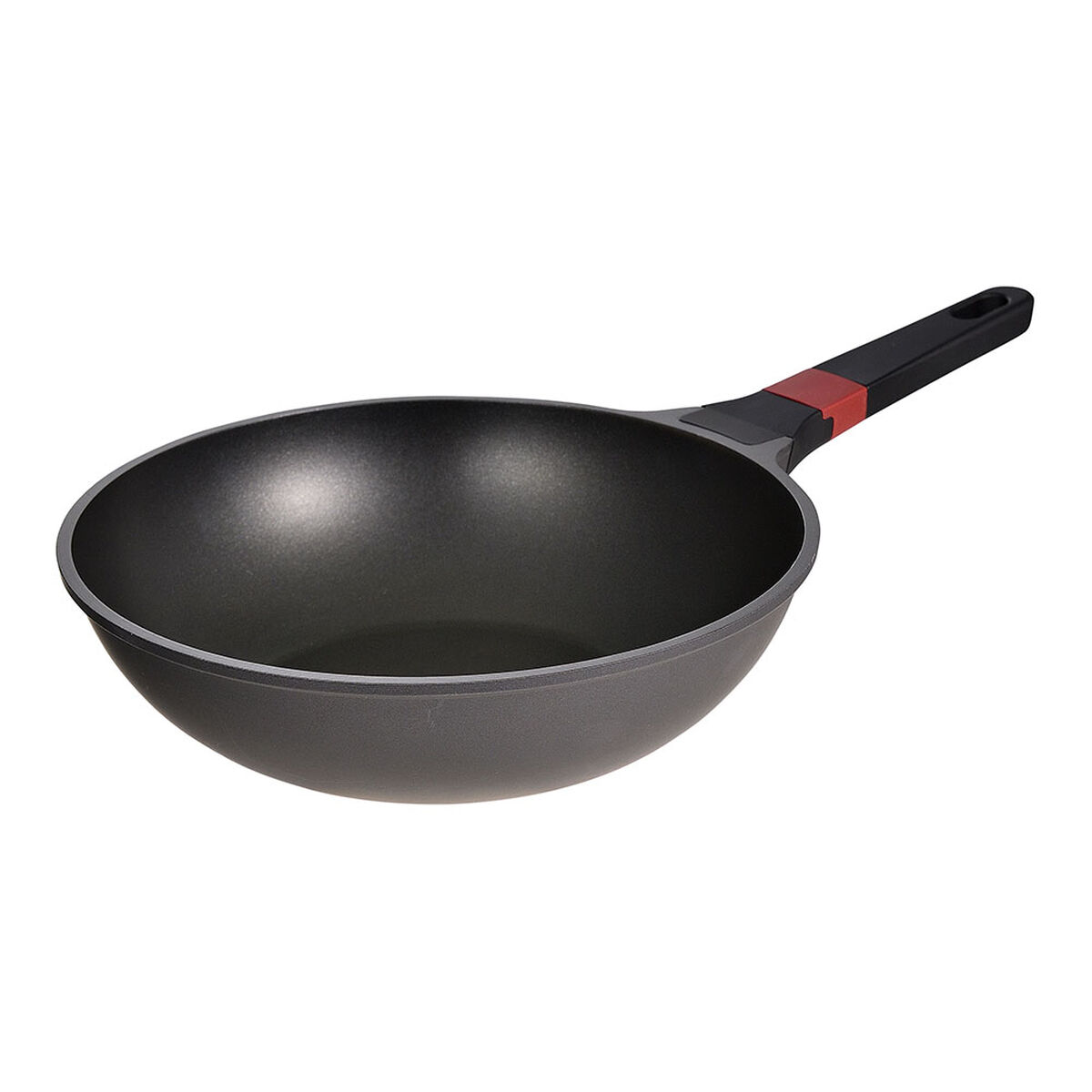 Padella Wok San Ignacio Denia Experto Alluminio Fuso Rosso Ø 28 cm