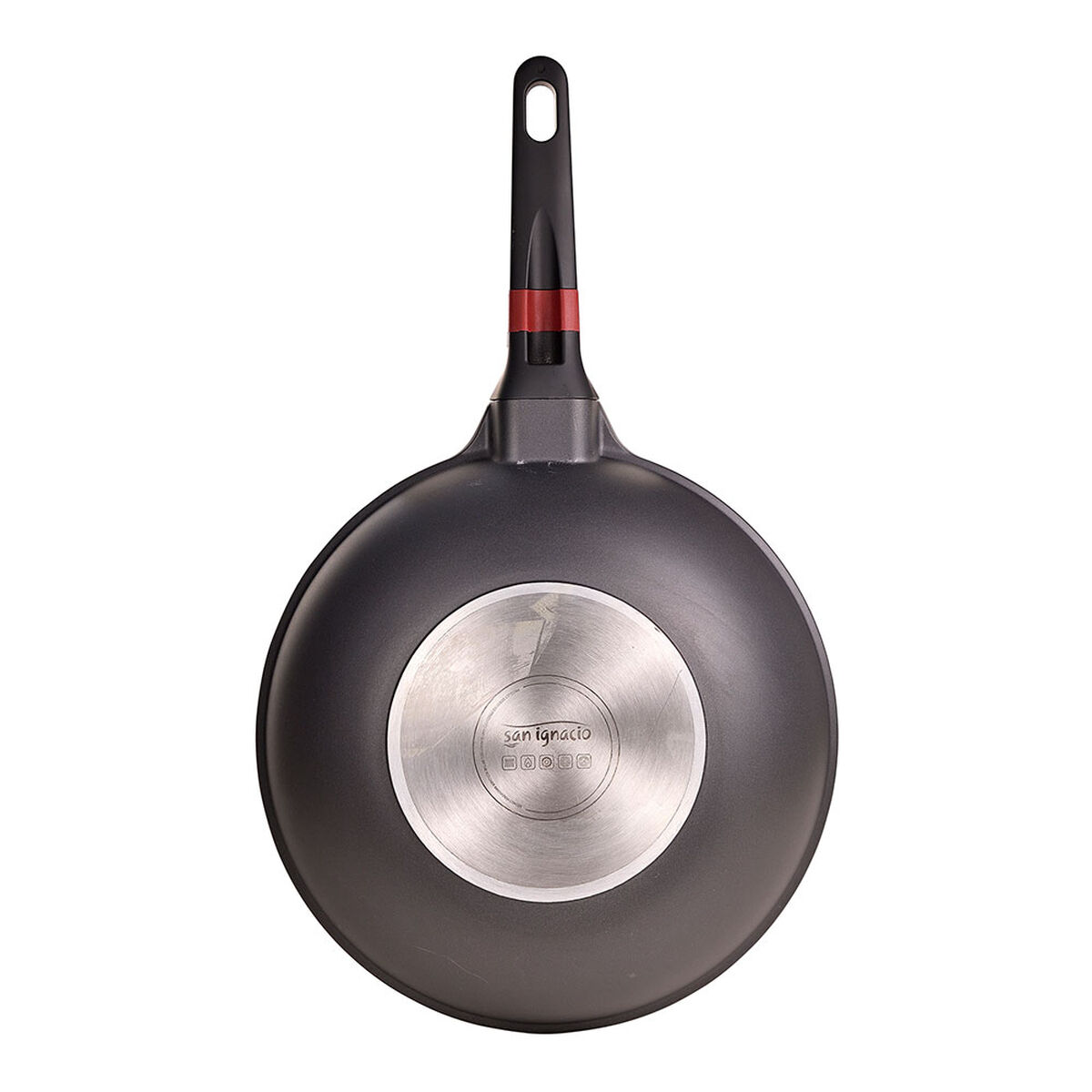 Padella Wok San Ignacio Denia Experto Alluminio Fuso Rosso Ø 28 cm - Image 4