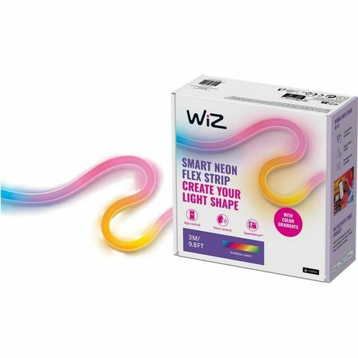 Striscia Al Neon Wiz 3 M Bianco