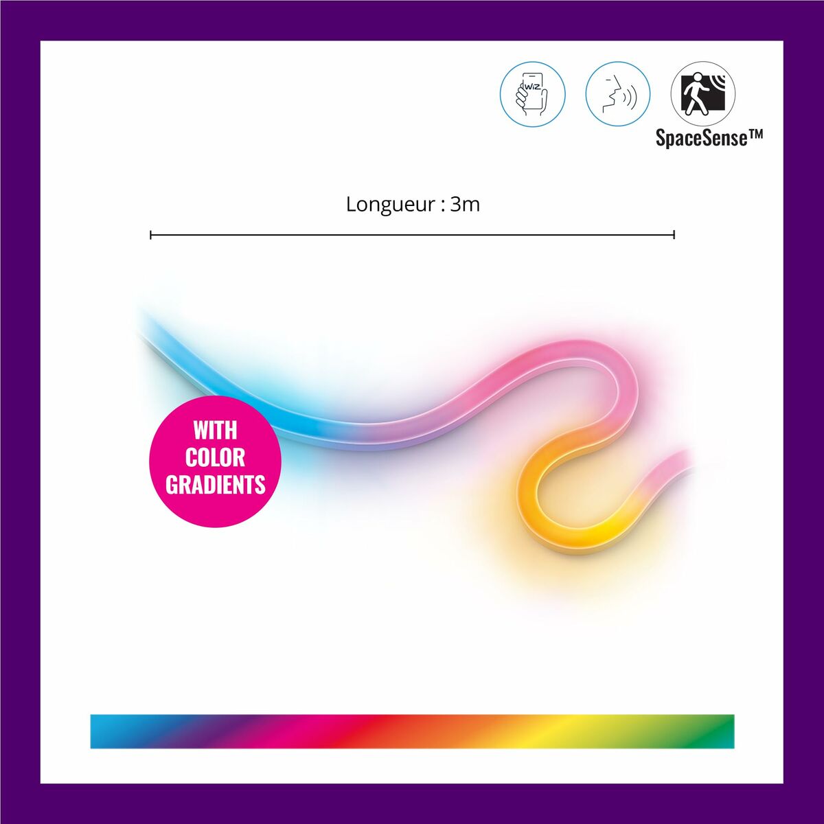 Striscia Al Neon Wiz 3 M Bianco - Image 5