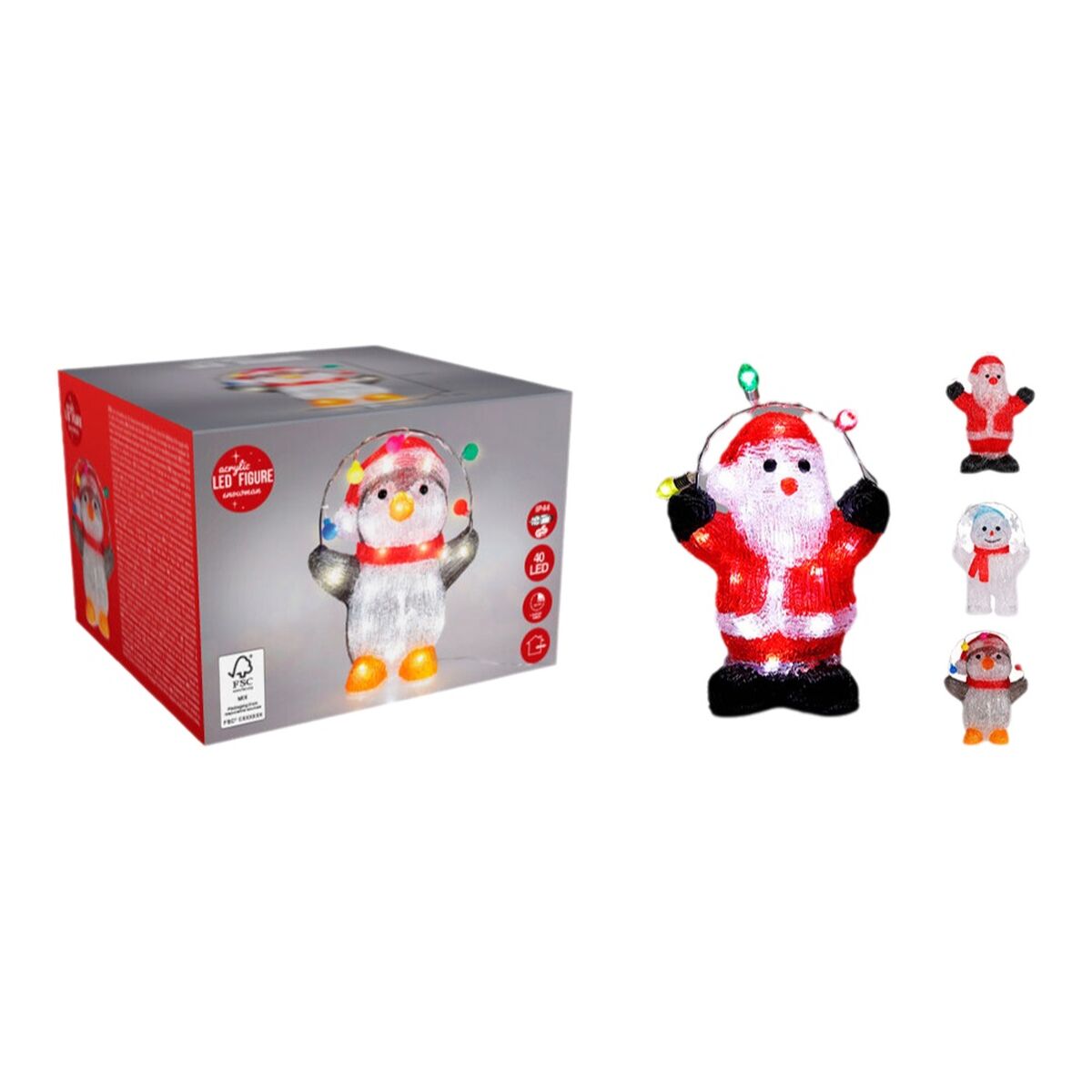 Statua Decorativa Basic & Co Natale 18 X 17 X 31 cm