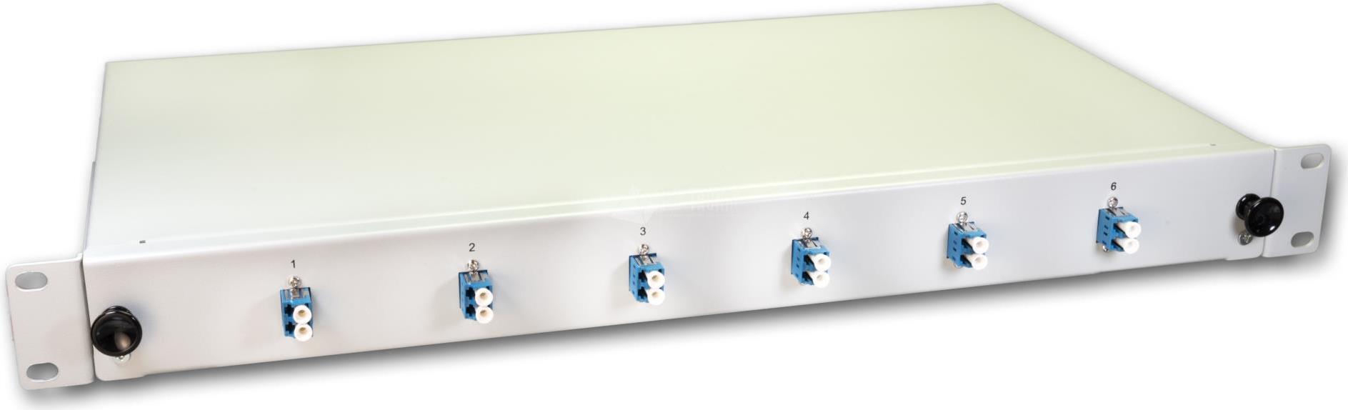 Lightwin Lwl Spleissbox, 12 Fasern, 6x Dlc Singlemode, 9/125µm Os2 G657.a1 Pigtail Spleißboxen (spbox 12e09 Os2 Dlc)