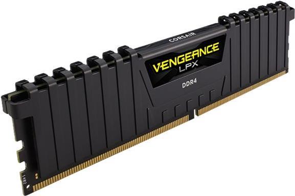 Corsair Memory D4 3200 32gb C16 Ven Lpx K2 2x16gb,1.35v, Vengeance Lpx Black, Black Hsp (cmk32gx4m2e3200c16)