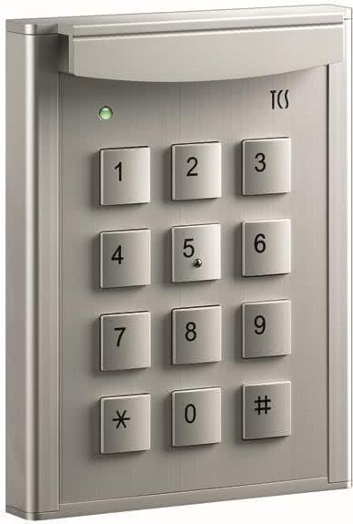 Tcs Azf50000-0010 Codeschloss F.bis Zu 10 Codes Codelock 12 Silber (azf50000-0010)