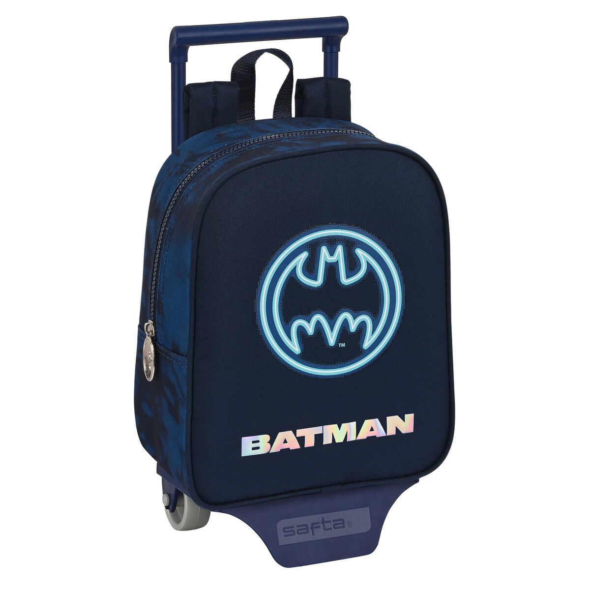 Trolley Per La Scuola Batman Legendary Blu Marino 22 X 27 X 10 cm