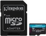 Kingston Microsdxc Canvas Go Plus 1tb + Adapter (sdcg4/1tb)