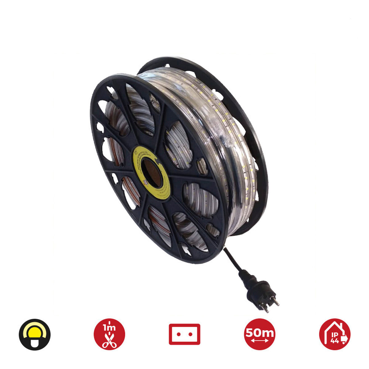 Strisce Led Edm 72705 Giallo 4,2 W X 1 M 50 M 350 lm - Image 3