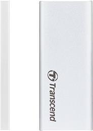 Transcend Esd240c - Ssd - 480 Gb - Extern (tragbar) - M.2 - Usb 3.1 Gen 2 (usB-C Steckverbinder) - Silber