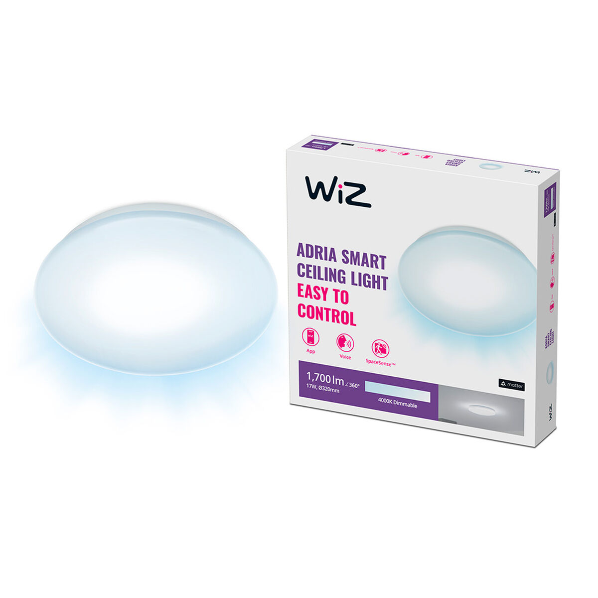 Lampadario Wiz Bianco