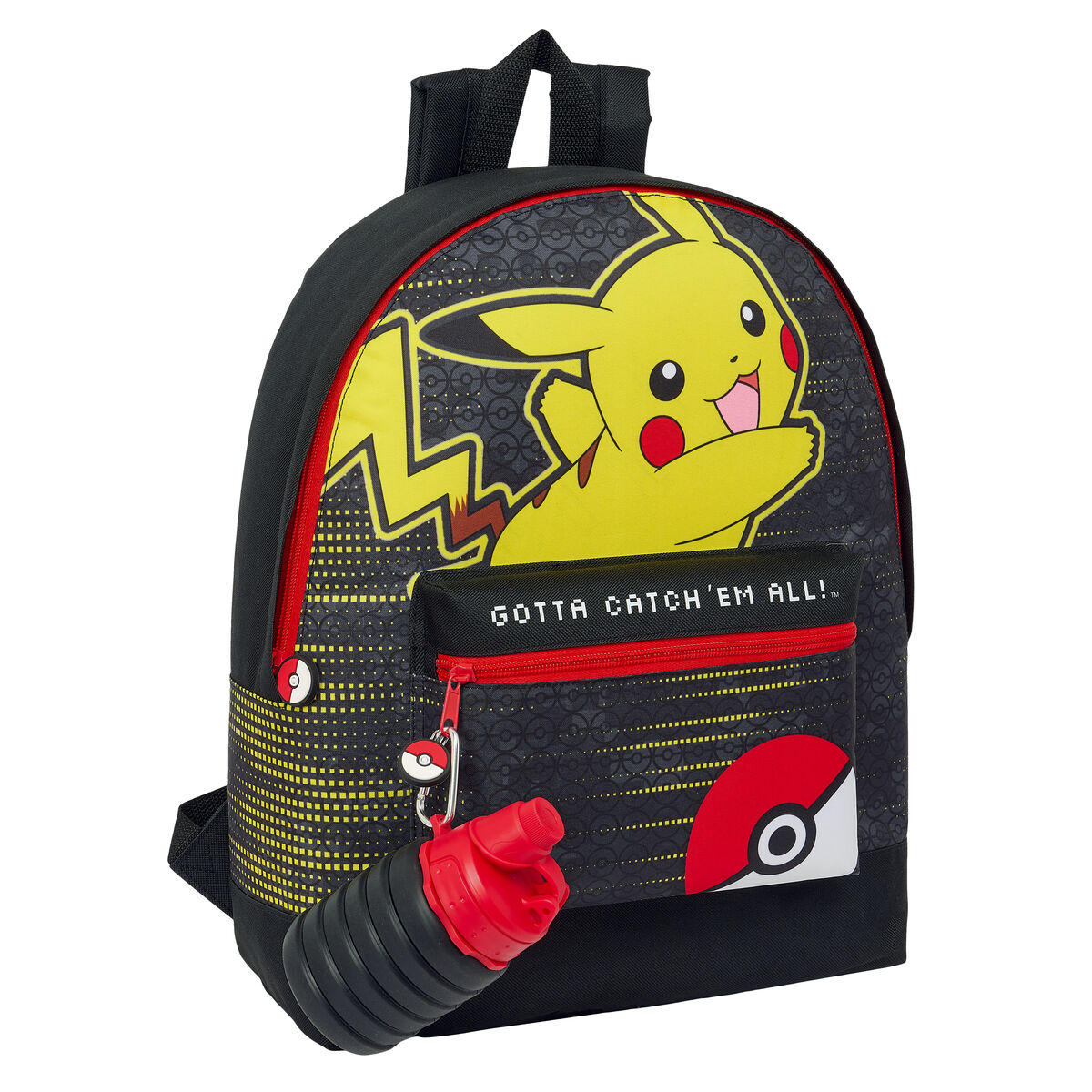 Zaino Scuola Pokémon Multicolore 32 X 40 X 12 cm