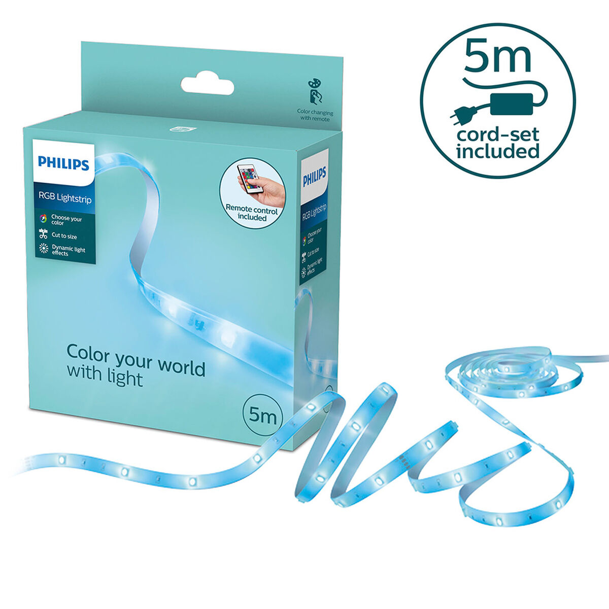 Strisce Led Philips Bianco (2 Unità)