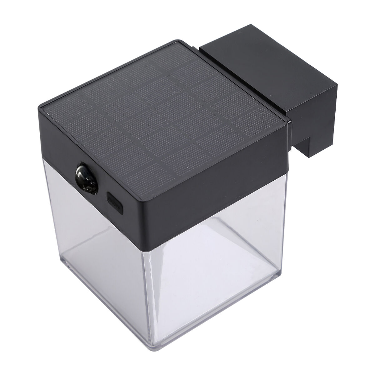 Applique Da Parete Edm 31831 Nero Policarbonato Abs 4 W 500 Lm Solare (3000 K) (5000 K) (4000 k)