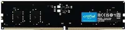 Crucial 8gb Ddr5-4800 Cl40 Dimm Arbeitsspeicher (ct8g48c40u5)