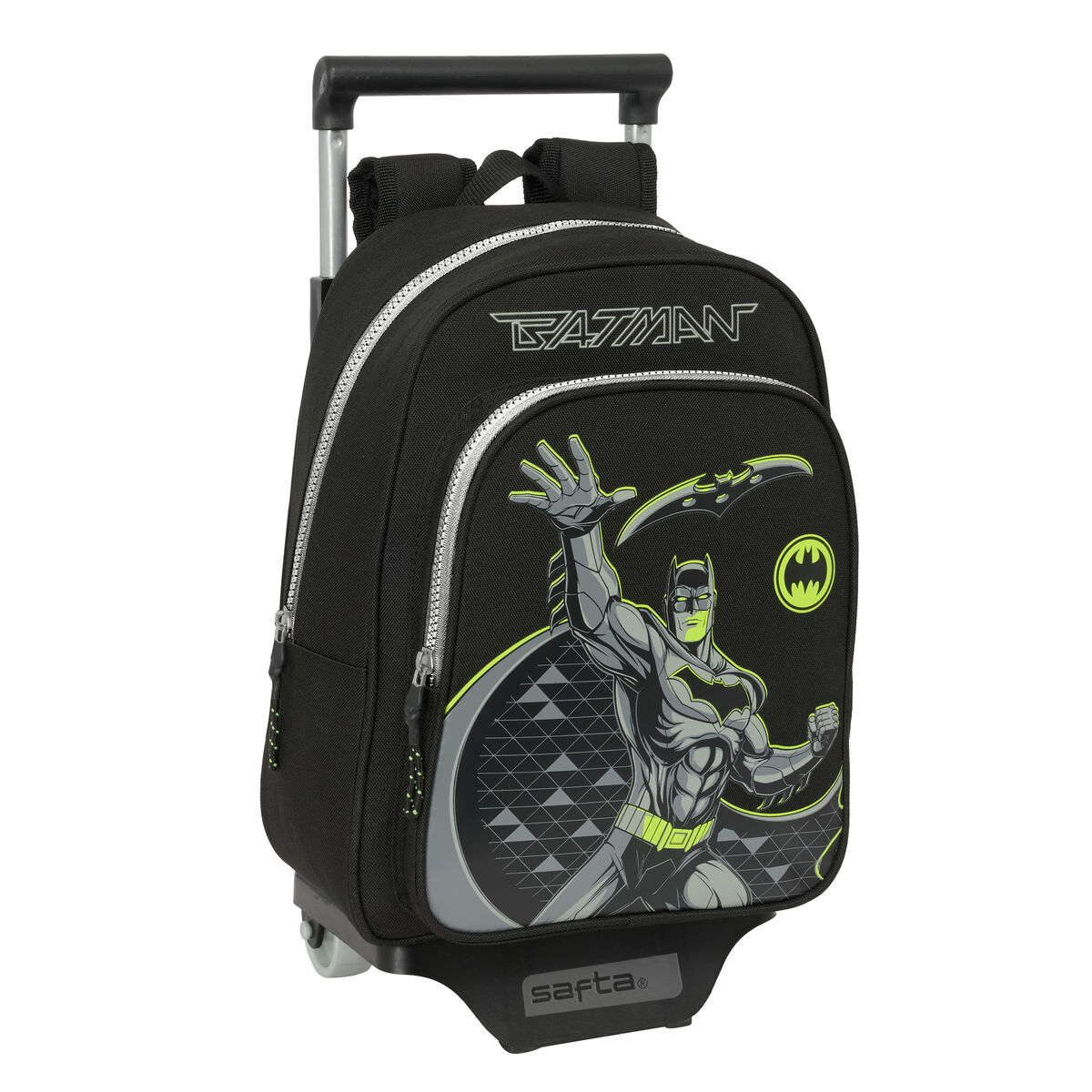 Trolley Per La Scuola Batman Game Over Nero 27 X 33 X 10 cm