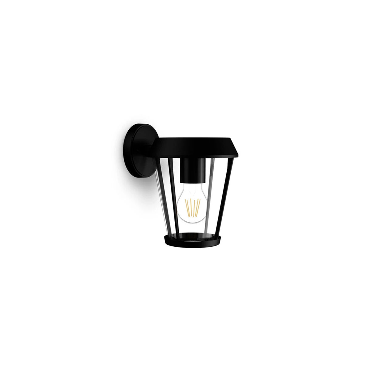 Applique Da Parete Philips Sunera Nero 25 W Alluminio E27