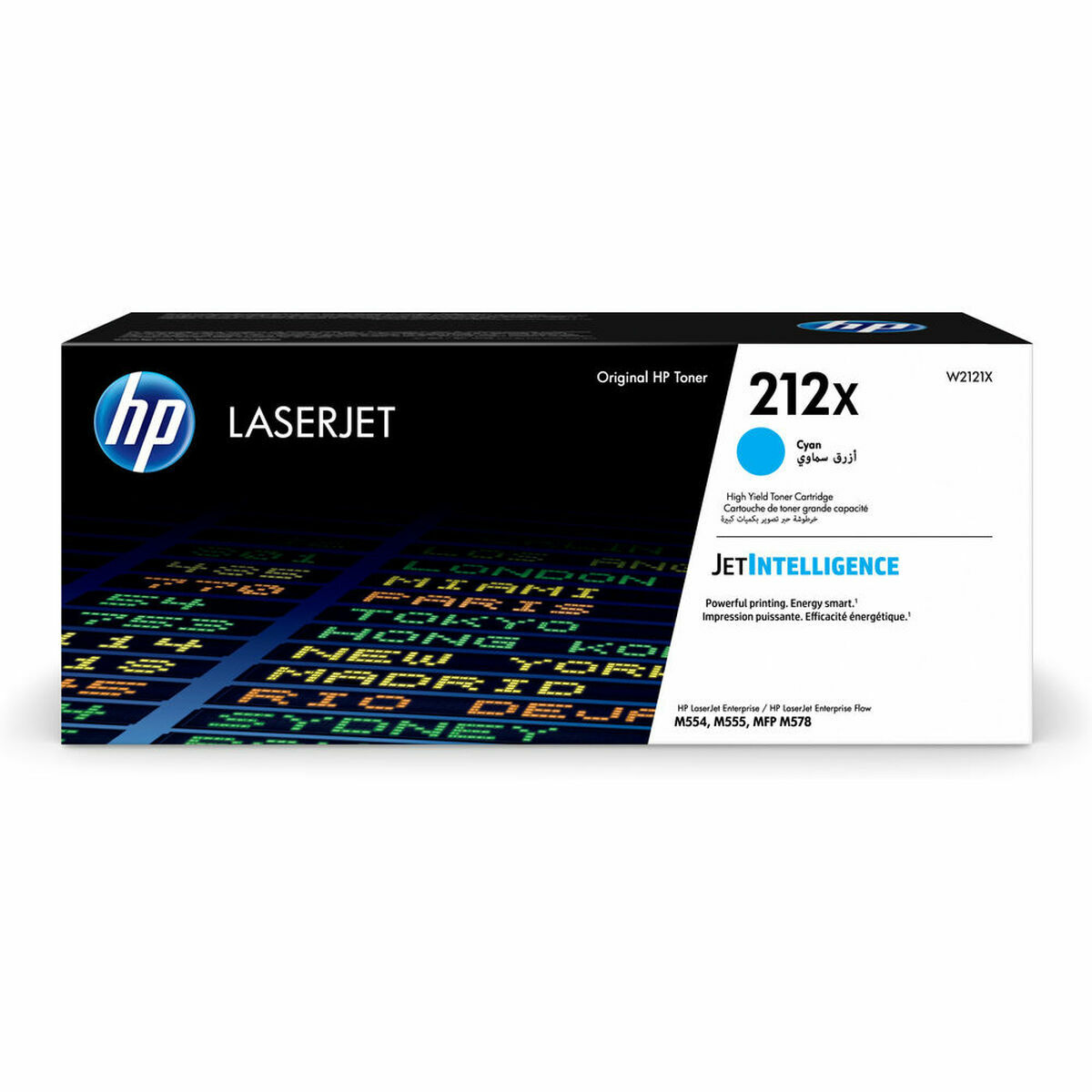 Toner Originale Hp W2121x Ciano