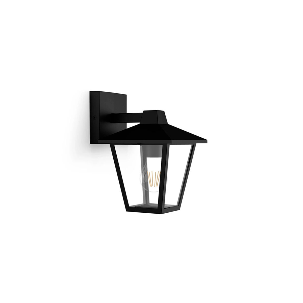 Applique Da Parete Philips Kinno Nero 25 W Alluminio E27