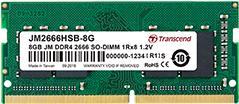 Transcend Jetram - Ddr4 - 16 Gb - So Dimm 260-Pin - 2666 Mhz / Pc4-21300 - Cl19 - 1.2 V - Ungepuffert - NoN-Ecc (jm2666hsB-16g)