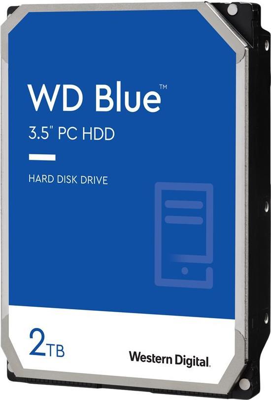 Wd Blue Wd20earz - Festplatte - 2tb - Intern - 3.5" (8,9 Cm) - Sata 6gb/s - 5400 U/min - Puffer: 64mb (wd20earz)