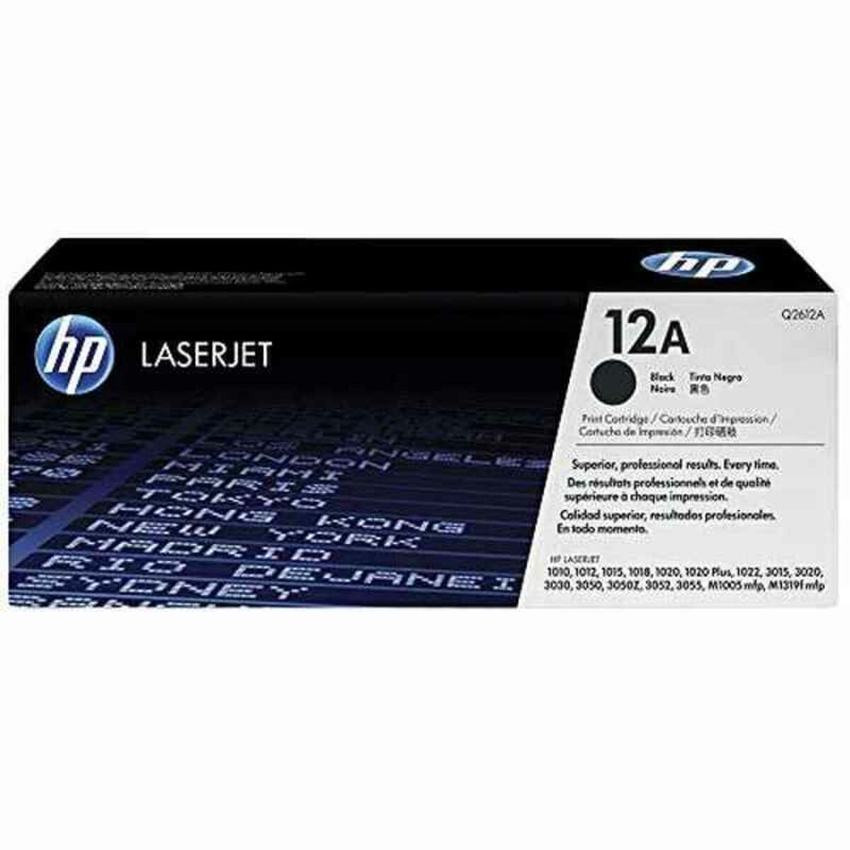 Toner Originale Hp Q2612a Nero