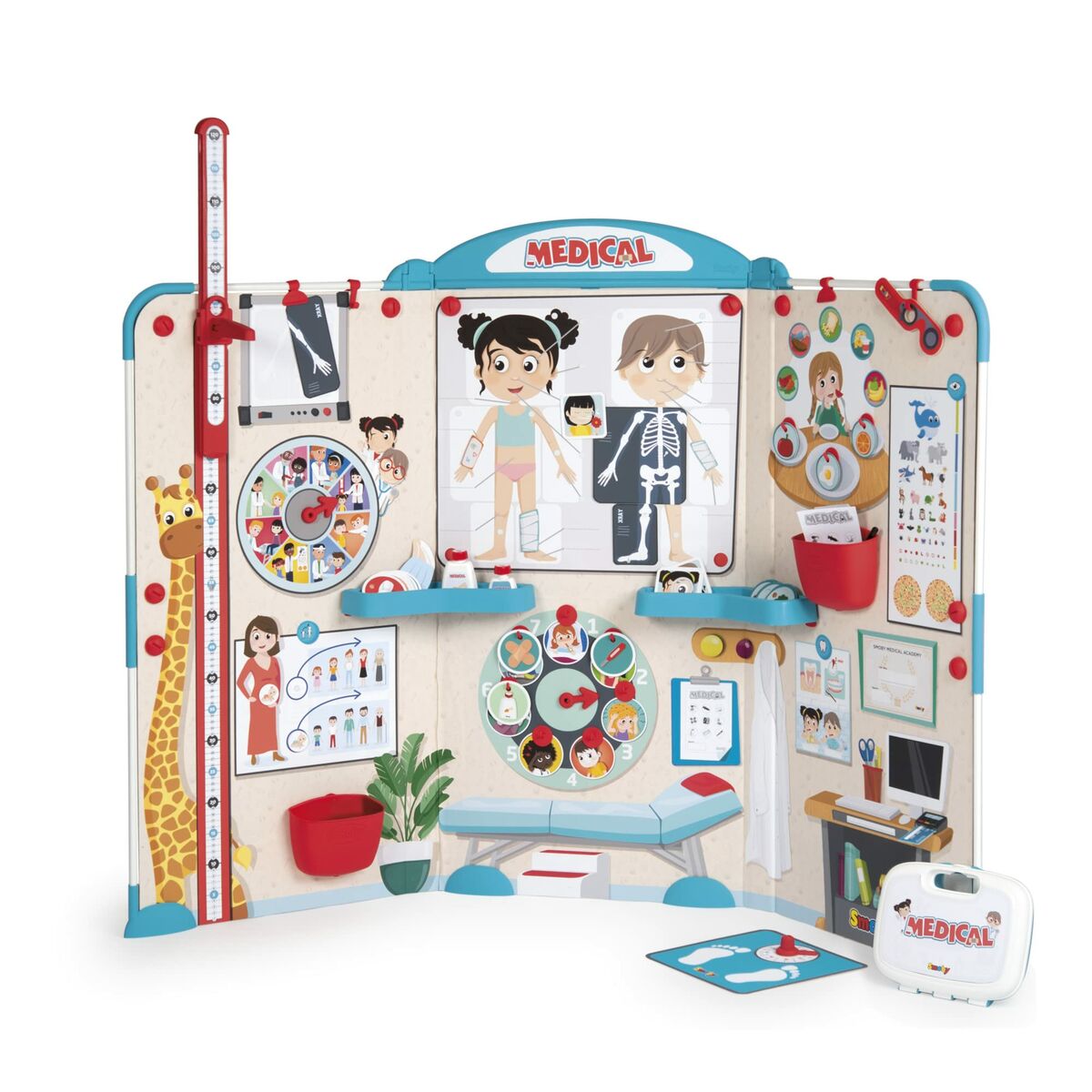 Valigetta Da Dottore A Giocattolo Con Accessori Smoby Cabinet Medical